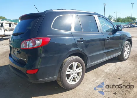 2010 Hyundai Santa Fe Se from USA, damaged, VIN 5NMSH4AG1AH342191